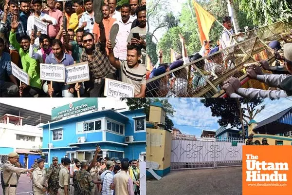 Security breach at B’desh mission in Agartala: Seven protesters detained, 3 cops suspended