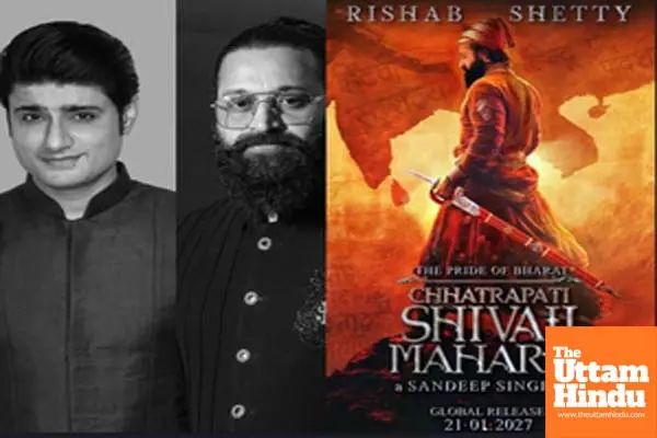 Rishab Shetty, Sandeep Singh team up for ‘The Pride Of Bharat: Chhatrapati Shivaji Maharaj’