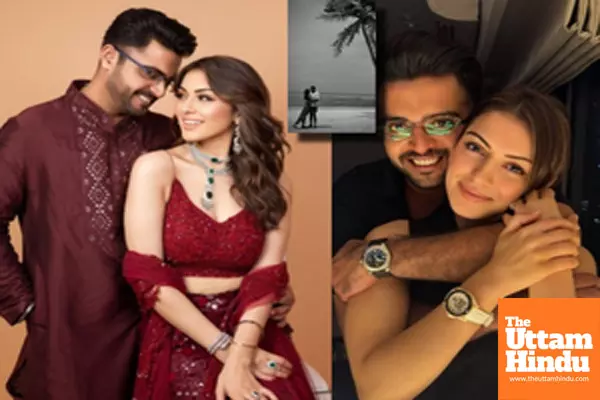 Hansika Motwani and Sohael redefine their anniversary romance at this exotic location