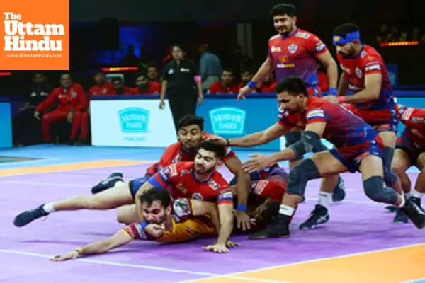 PKL Season 11: Gagan Gowda stands tall as UP Yoddhas come from behind to beat Telugu Titans