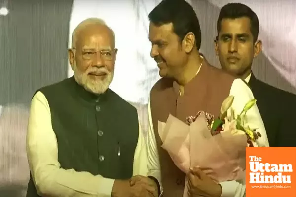 Devendra Fadnavis Takes Oath as Maharashtra CM for Third Time, Eknath Shinde and Ajit Pawar Sworn in as Deputies