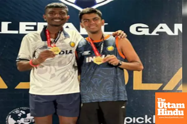 India shines at world pickleball championship, wins Six medals in hong kong