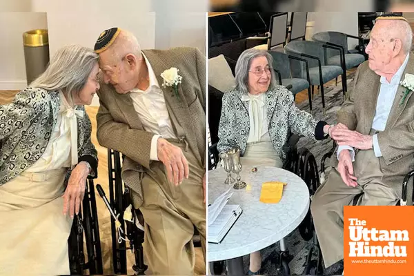 World’s oldest newlyweds: 100-year-old Bernie and 102-year-old Marjorie make history with jaw-dropping Guinness record