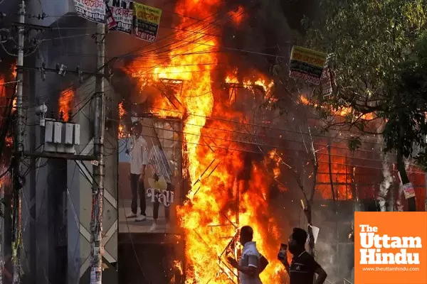 Hindu temples in Bangladesh engulfed in flames: ISKCON idols destroyed in shocking Dhaka blaze