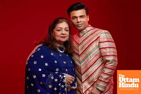 Karan Johar’s Mom Hiroo Johar in Hospital, Manish Malhotra Offers Support with a Touching Visit