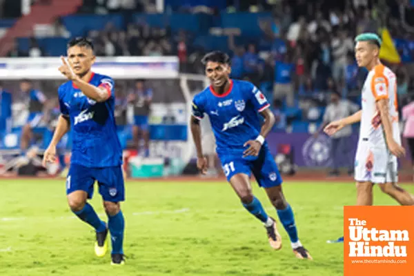 ISL 2024-25: Chhetri becomes oldest hat-trick scorer as Bengaluru FC dominate Kerala Blasters 4-2