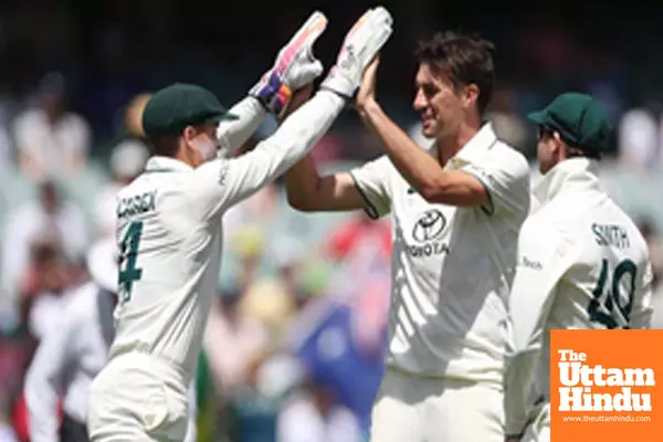 2nd Test: Australia bowl out India for 175; need 19 runs to win