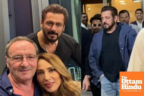 Salman Khan returns to Mumbai after celebrating Iulia Vantur’s father’s birthday