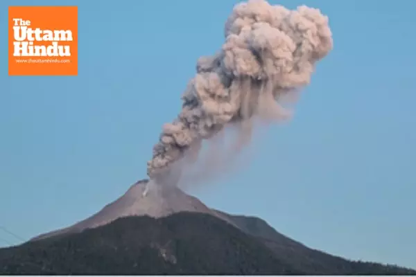 Kanlaon volcano in Philippines erupts, spews plume of ash and gas