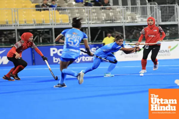 Womens Jr Asia Cup: India romp to dominant 5-0 win over Malaysia