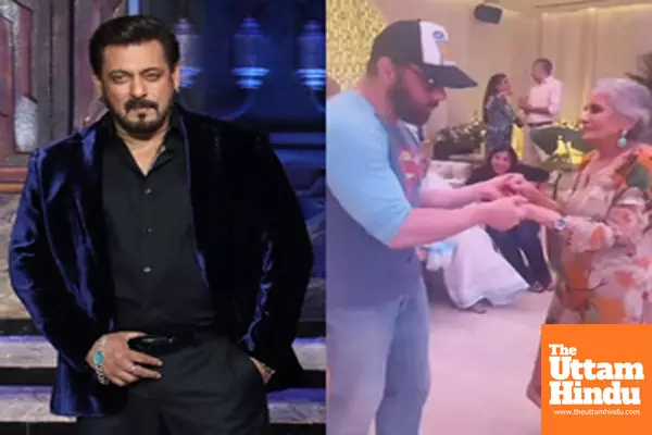 Salman shares adorable video of Mother India Salma Khan dancing on her birthday