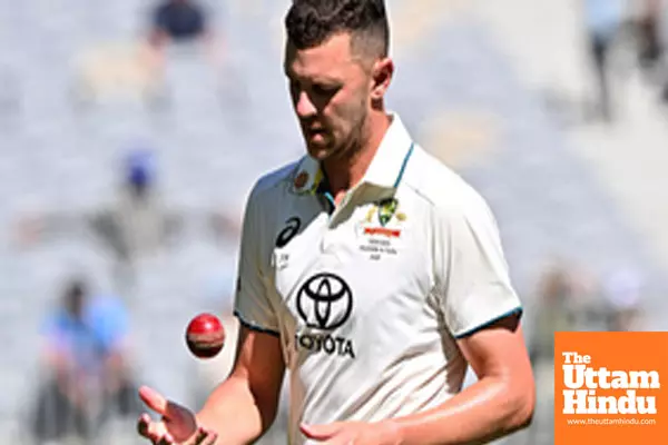 BGT 2024-25: Hazlewood signals readiness for Brisbane Test after training with full run-up