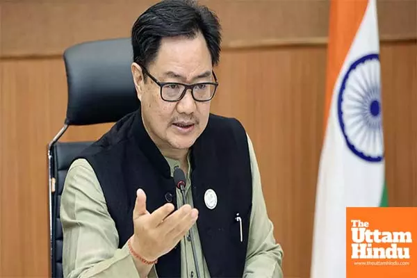 Indian Constitution longest and most beautiful, Kiren Rijiju lauds its inclusive character