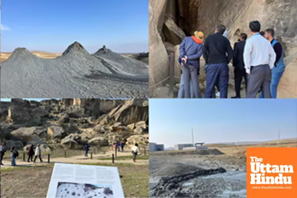 Mud spewing volcanoes, ancient rock art: Azerbaijans most unique wonders