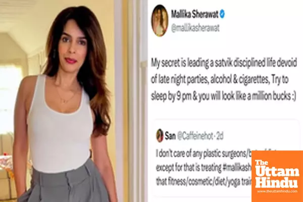 Mallika reveals the secret to her million bucks look