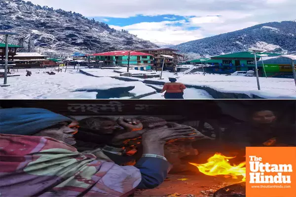 Winter Fury: Snowfall in the Mountains, Cold Wave Deepens in Punjab and Haryana