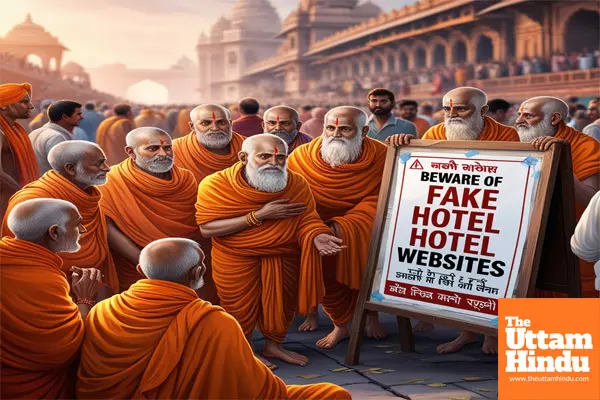 Mahakumbh 2025: Don’t Get Scammed! Fake Hotel Websites Target Pilgrims—Over 50 Fraudulent Sites Shut Down in Prayagraj. Know Before You Book!