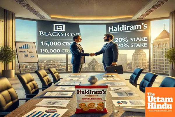 Blackstone in Advanced Talks to Buy 20% Stake in Haldiram for ₹15,000 Crores: A Game-Changer for India’s Snacks Industry