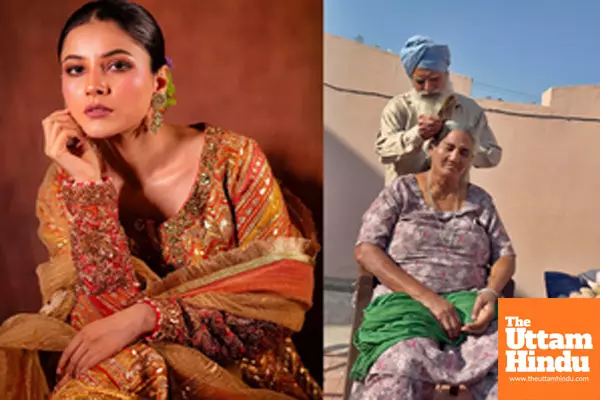 Shehnaaz Gill shares endearing video of grandparents’ ‘golden bond’