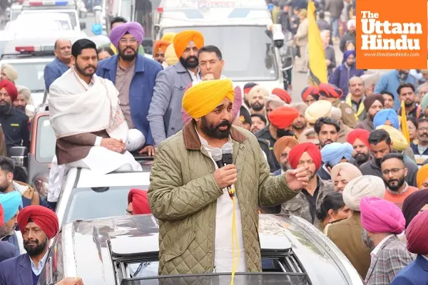 CM Mann Campaigns in Amritsar, Urges People to Elect AAP Representatives for Corporation