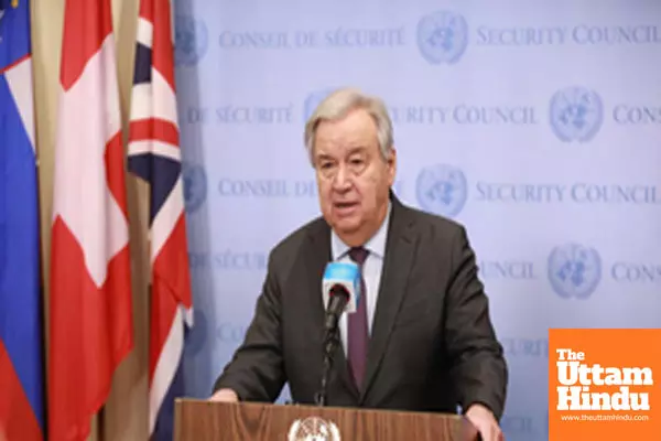 Guterres welcomes latest India-China agreement taking positive steps on border issues