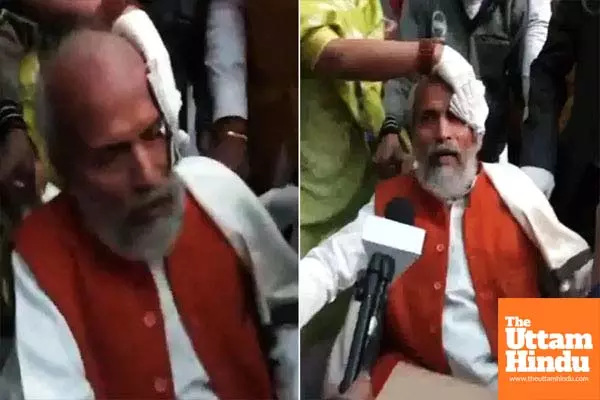 Controversy Erupts as BJP MP Pratap Singh Sarangi Claims Rahul Gandhi Pushed Him After Parliament Fall