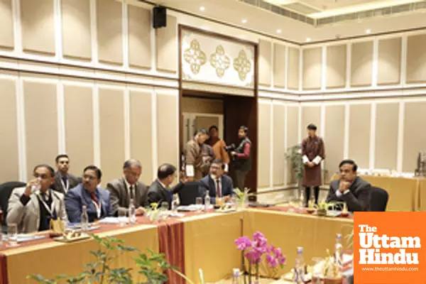 Assam CM attends presentation on Gelephu Mindfulness City Project in Bhutan