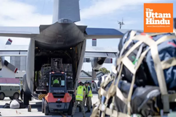 New Zealand rescue plane arrives in Vanuatu