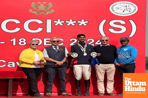 Equestrian: Raju Singh secures spot in Asian Continental Championships