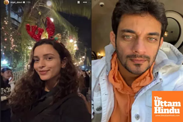 Triptii Dimri and BF Sam Merchant embrace Christmas magic on Mumbais   lit streets