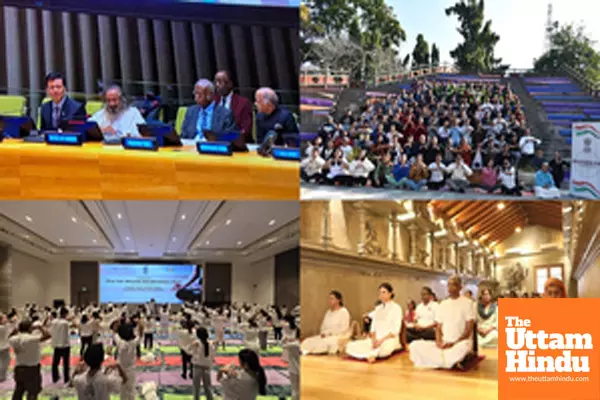 Indian missions worldwide celebrate the first World Meditation Day