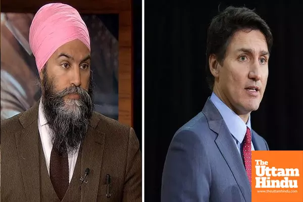 Canadas crisis deepens: Jagmeet Singh’s no-confidence motion threatens Trudeau government!