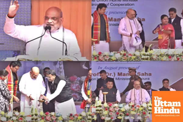 Peace and development in Tripura, says HM Shah after meeting Reang tribals