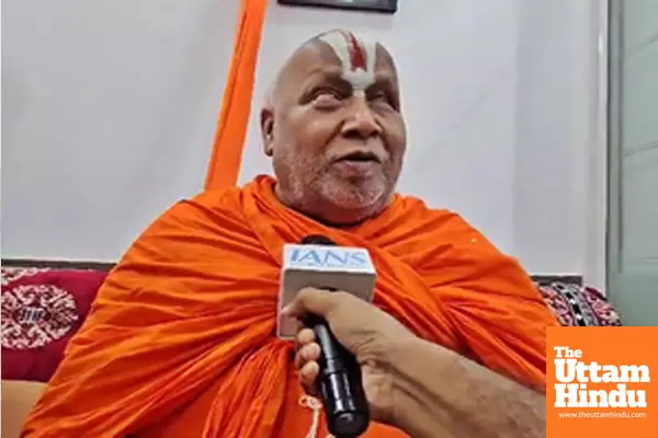 Completely disagree: Swami Rambhadracharya on Mohan Bhagwats Hindu leaders remarks