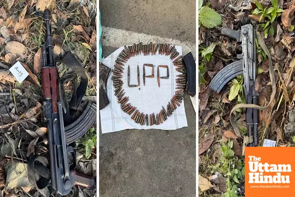 3 Khalistani Commando Force Terrorists Killed, Two AK-47 Rifles Seized, Accused of Attacking Gurdaspur Police Post in Punjab