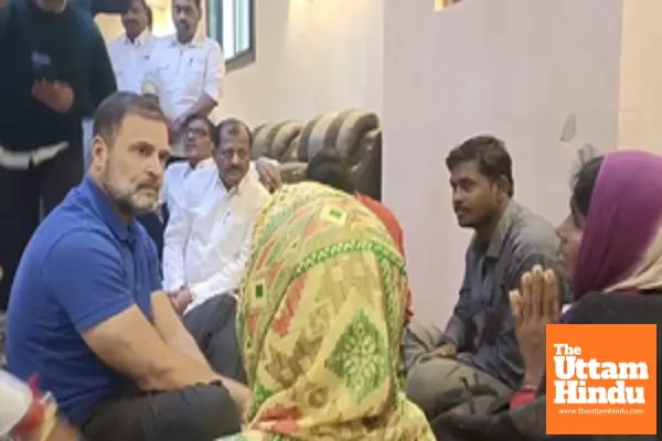 Dalit man ‘murdered by cops, CM lied’, says Rahul Gandhi in Parbhani