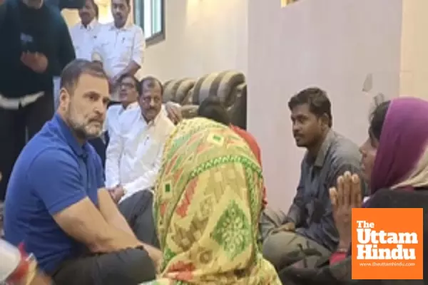 Dalit man ‘murdered by cops, CM lied’, says Rahul Gandhi in Parbhani