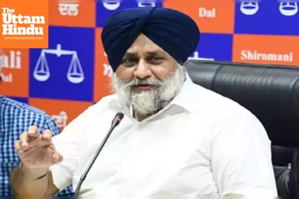 Sukhbir Badal seeks Presidents Police medal for officer who saved his life