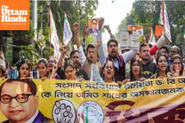 TMC takes out protest rallies throughout Bengal over Amit Shahs Ambedkar remarks