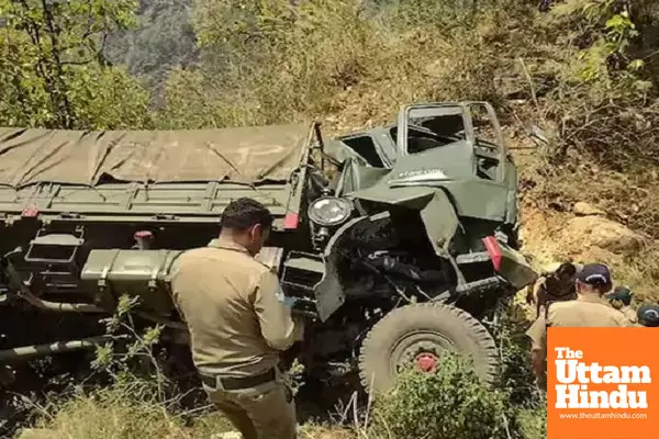 5 soldiers martyred, over 10 injured as Army vehicle plunges into gorge near LoC in Poonch, J&K