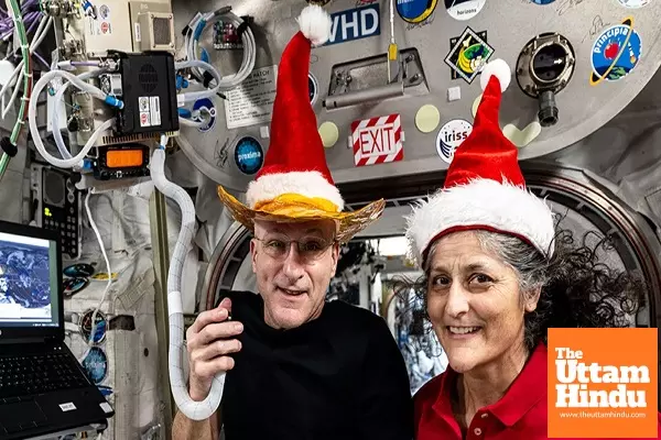 Sunita Williams and Butch Wilmore Celebrate Christmas in Space Amid Return Delays