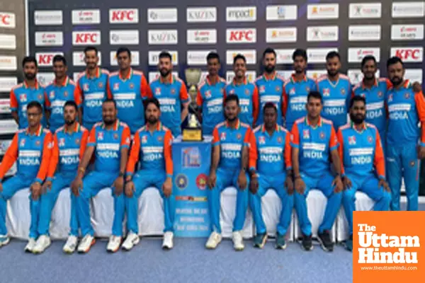 India name squad for mens deaf T20I tri-series, ODIs