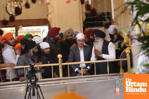 SHAHEEDI SABHA: DGP GAURAV YADAV PAYS OBEISANCE AT GURDWARA SRI FATEHGARH SAHIB, REVIEWS SECURITY ARRANGEMENTS