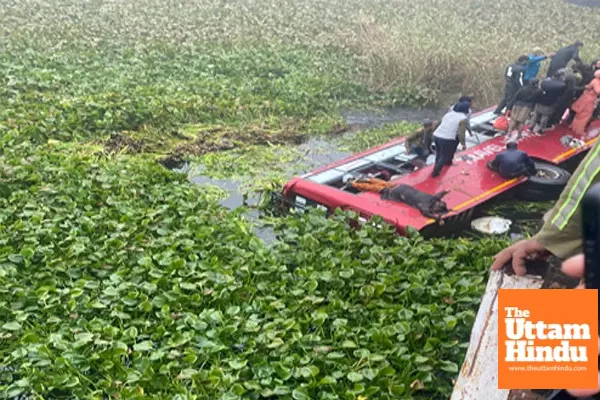 Tragedy Strikes Bathinda: Bus Plunges into Drain, 10 Dead and Dozens Injured