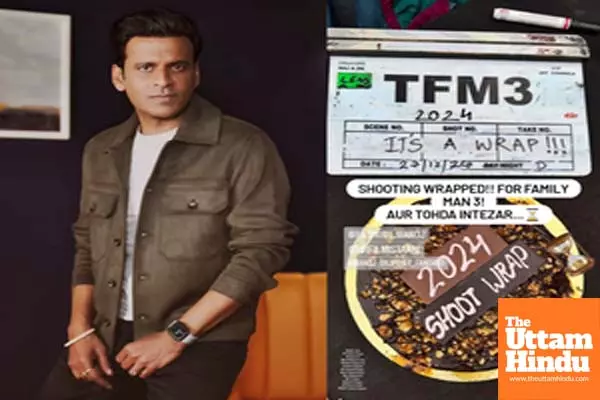 Manoj Bajpayee wraps up filming of ‘The Family Man’