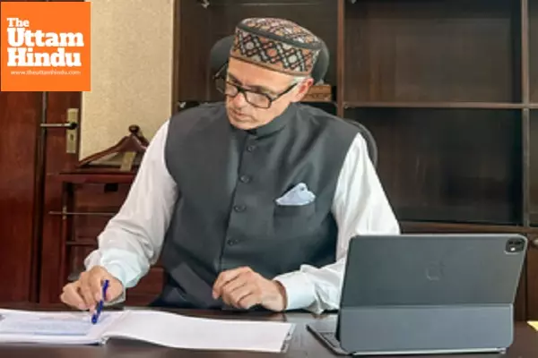 After snowfall, CM Omar Abdullah monitors restoration process in Kashmir