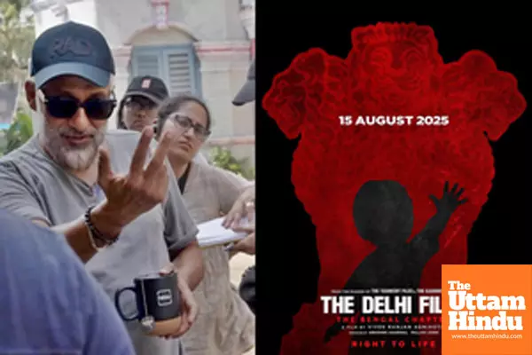 Vivek Ranjan Agnihotri shares BTS moments from the making of ‘The Delhi Files’