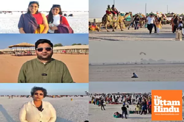 Tourists flock Gujarats Kutch for Rann Utsav ahead of New Year, following PM Modis appeal