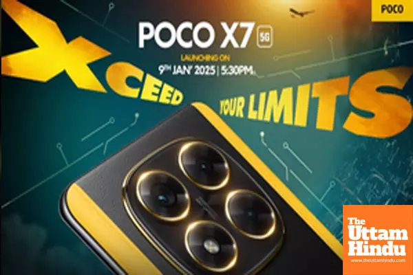 POCO X7 Series set to arrive on January 9 with unmatched performance and innovation