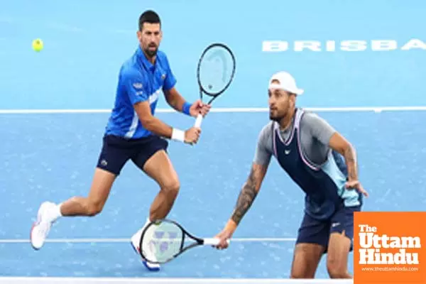 Brisbane International Kyrgios-Djokovic lose in doubles, Dimitrov books QF spot